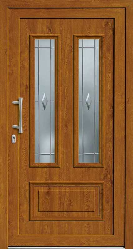 Rodenberg Haustür Holzdekor Golden Oak