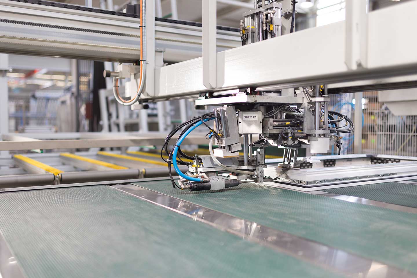 Flügelanschlagautomat