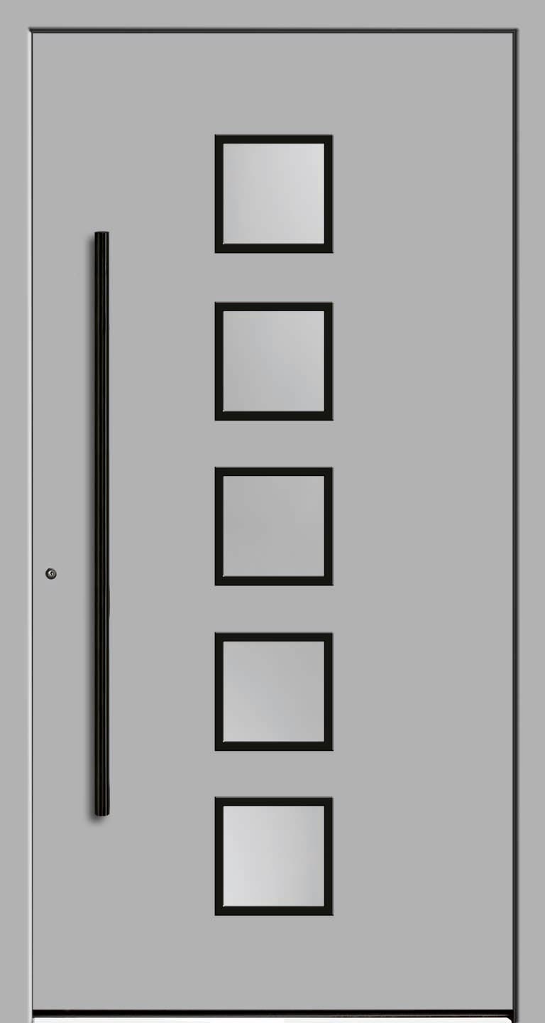 Rodenberg Haustür Modern Weißaluminium