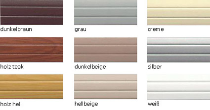 Rollladen mit Alu-Panzer